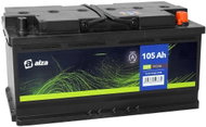 ALZA AGM Car Battery 12V 105Ah - UAMK In-car Installation - Car Battery