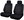 Black/grey, 2 pcs