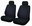 Black/blue, 2 pcs