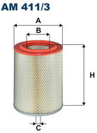 FILTRON air filter AM 411/3 - Air Filter