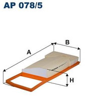 FILTRON air filter AP 078/5 - Air Filter