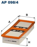 FILTRON air filter AP 098/4 - Air Filter