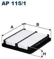 FILTRON air filter AP 115/1 - Air Filter