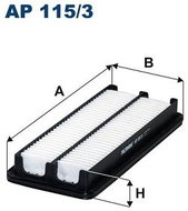 FILTRON air filter AP 115/3 - Air Filter