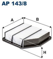 FILTRON air filter AP 143/8 - Air Filter