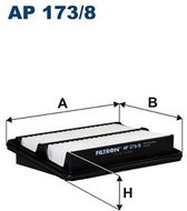 FILTRON air filter AP 173/8 - Air Filter