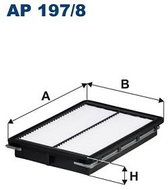FILTRON air filter AP 197/8 - Air Filter