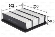 VALEO air filter 585473 - Air Filter