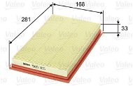 Vzduchový filter VALEO 585103 - Vzduchový filtr