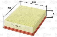 Vzduchový filter VALEO 585124 - Vzduchový filtr