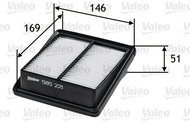 VALEO air filter 585221 - Air Filter