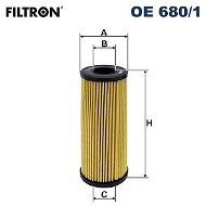 FILTRON Olejový filtr OE 680/1 - Olejový filtr