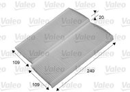 VALEO Filter, interior air 715649 - Cabin Air Filter