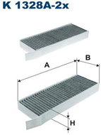 FILTRON Filter, indoor air K 1328A-2x - Cabin Air Filter