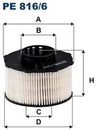 FILTRON Fuel filter PE 816/6 - Fuel Filter