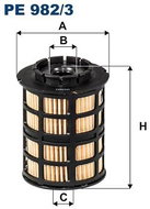 FILTRON Fuel filter PE 982/3 - Fuel Filter