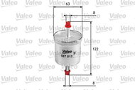 VALEO Fuel filter 587012 - Fuel Filter