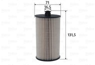 VALEO Fuel filter 587071 - Fuel Filter