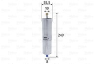 VALEO Fuel filter 587074 - Fuel Filter
