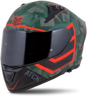 CASSIDA Aero ATCK 2025, green camo/black/gray/orange, sizing. L - Motorbike Helmet