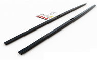 Maxton Design Diffusers under side sills for Audi A7 C8 S-Line/S7, black ABS gloss plastic -  Spoiler