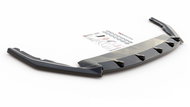 Maxton Design spoiler under front bumper ver.1 for Skoda Octavia RS Mk4, black glossy ABS plastic -  Spoiler