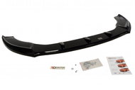 Maxton Design front bumper spoiler for Škoda Superb Mk2 Facelift, black glossy ABS plastic -  Spoiler