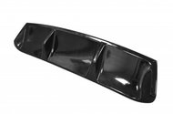 Maxton Design rear bumper insert for Škoda Superb Mk3, Mk3 FL, black glossy ABS plastic -  Spoiler
