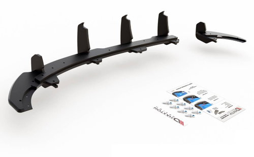Maxton Design "Racing durability" rear bumper insert for Volkswagen Polo GTI Mk6 -  Spoiler - Main image