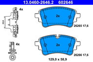 ATE Brake pads 13.0460-2646.2 - Brake Pads