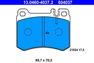 ATE 604037 Brake pad set 13.0460-4037.2 - Brake Pads