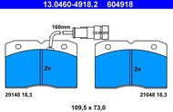 ATE Brake pad set 13.0460-4918.2 - Brake Pads