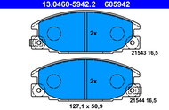 ATE 605942 Brake pad set 13.0460-5942.2 - Brake Pads