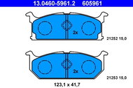 ATE Brake pads 13.0460-5961.2 - Brake Pads