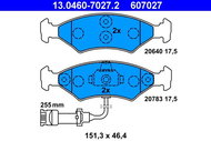 ATE Brake pads 13.0460-7027.2 - Brake Pads