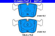 ATE 607147 Brake pad set 13.0460-7147.2 - Brake Pads