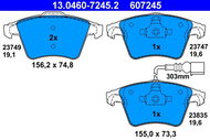 ATE Brake pads 13.0460-7245.2 - Brake Pads