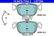 ATE Brake pads 13.0470-7354.2 - Brake Pads