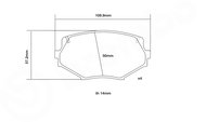 BREMBO Brake pads 07. B314.06 - Brake Pads