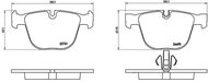 BREMBO Brake pad set P 06 053 - Brake Pads
