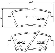 BREMBO Brake pad set P 30 047 - Brake Pads