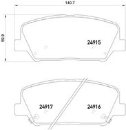 BREMBO Brake pad set P 30 065X - Brake Pads