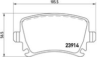 BREMBO Brake pad setÍ P 85 073 - Brake Pads