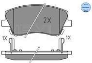 MEYLE Brake pads 025 225 1817 - Brake Pads