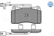 MEYLE Brake pads 025 237 5716 - Brake Pads