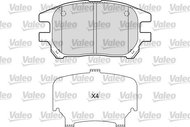 VALEO Brake pads 601664 - Brake Pads