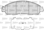 VALEO Brake pads 601680 - Brake Pads