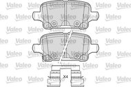 VALEO Brake pads 601684 - Brake Pads