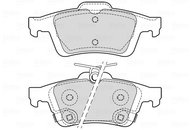 VALEO Brake pads 601709 - Brake Pads