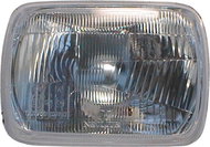 P / L H4 headlight angular (19,86x14,06) DEPO with position light - Lights